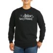 Divine Intertwining Mens' Dark Long Sleeve T-Shirt - Image 2