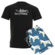 Divine Intertwining Men's Dark Pajamas - Image 4