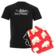 Divine Intertwining Men's Dark Pajamas - Image 6