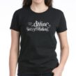 Divine Intertwining Women's Dark Crewneck T-Shirt - Image 2