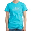 Divine Intertwining Women's Dark Fitted T-Shirt - Image 2
