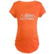 Divine Intertwining Women's Dark Maternity T-Shirt - Image 3