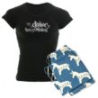 Divine Intertwining Women's Dark Pajamas - Image 4