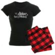 Divine Intertwining Women's Dark Pajamas - Image 6