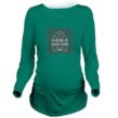 Sidekick Sanctum Dark Long Sleeve Maternity T-Shirt - Image 4