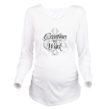 Long Sleeve Light Maternity T-Shirt - Image 2