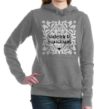 Sidekick Sanctum Women's Dark Hooded Sweatshirt - Image 2