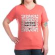 Sidekick Sanctum Women's Dark V-Neck T-Shirt - Image 3
