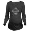 Soul Sanctuary Women's Dark Maternity Long Sleeve T-Shirt-Dark Ink - Image 3