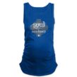 Soul Sanctuary Women's Dark Maternity Tank Top Light Ink - Image 3