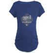 Soul Sanctuary Women's Dark Maternity T-Shirt-Light Ink - Image 4