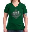 Soul Sanctuary Women’s Dark V-Neck T-Shirt-Light Ink - Image 5