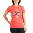 State of Divine Organic Women's Dark Fitted T-Shirt - Image 2
