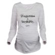 Transformation Is Inevitable Long Sleeve Maternity Light T-Shirt - Image 2