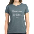 Transformation Is Inevitable Women's Basic Dark T-Shirt - Image 4